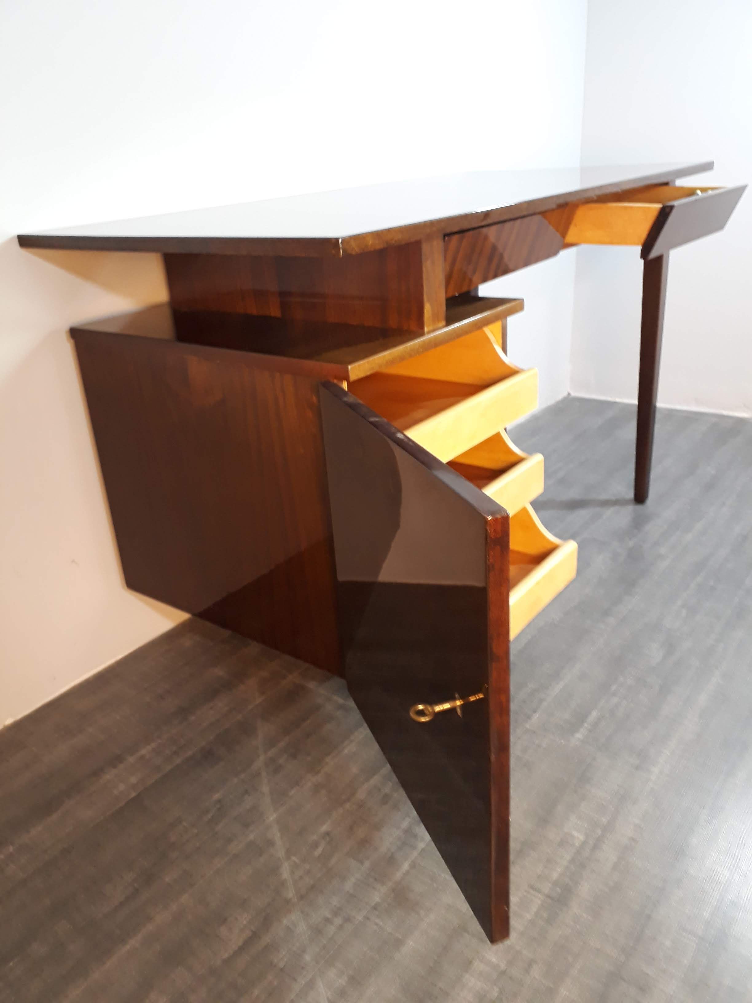 Desk Mr. Puchalski model 20-11 Vintage Polish 1959