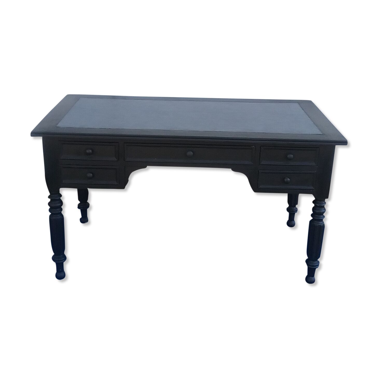 Black desk