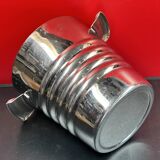 Ice Bucket, Champagne Bucket, Wine Bucket, 80s Vintage Stainless Steel 20 cm
