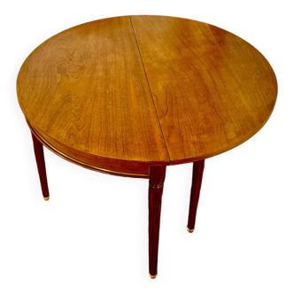 Louis XVI style round or half moon table