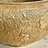 Brass planter