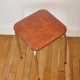 Tabouret vintage en skaï