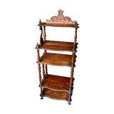 Wheels wood end bookcase