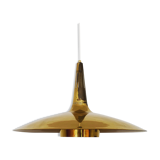 Swedish Mid-Century Modern brass pendant lamp