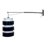 Mid-century adjustable wall lamp designed by Josef Hurka for Napako, 1970s