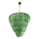 Elegant Contemporary Diamanted Petals Murano Glass Chandelier by Simoeng