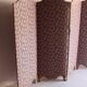 Antique 5-panel screen – Souleiado fabric