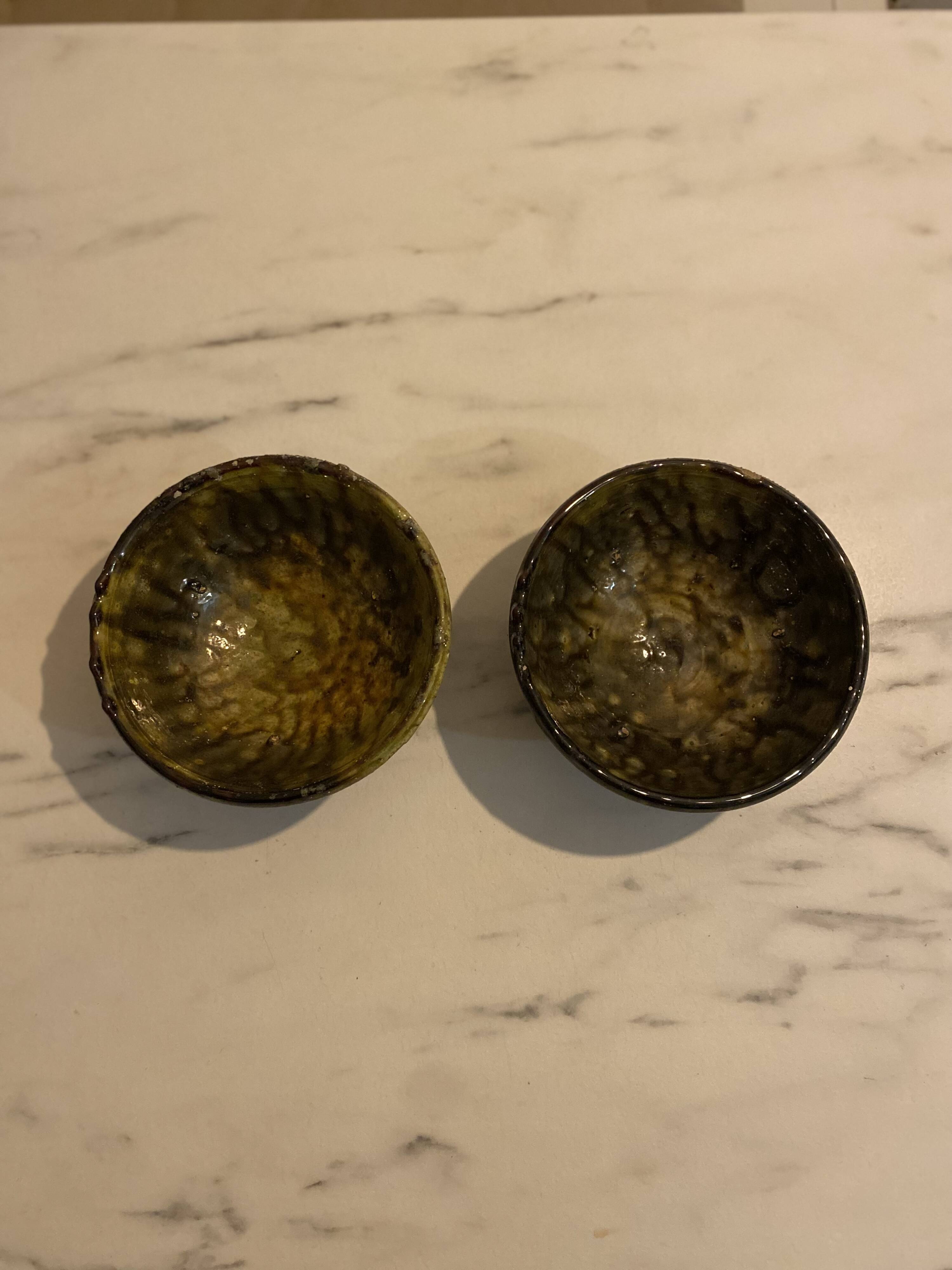 Glazed terracotta bowl