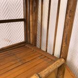 Bamboo standing shelf from the 60s
