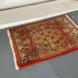 Vintage virgin wool rug