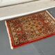 Vintage virgin wool rug