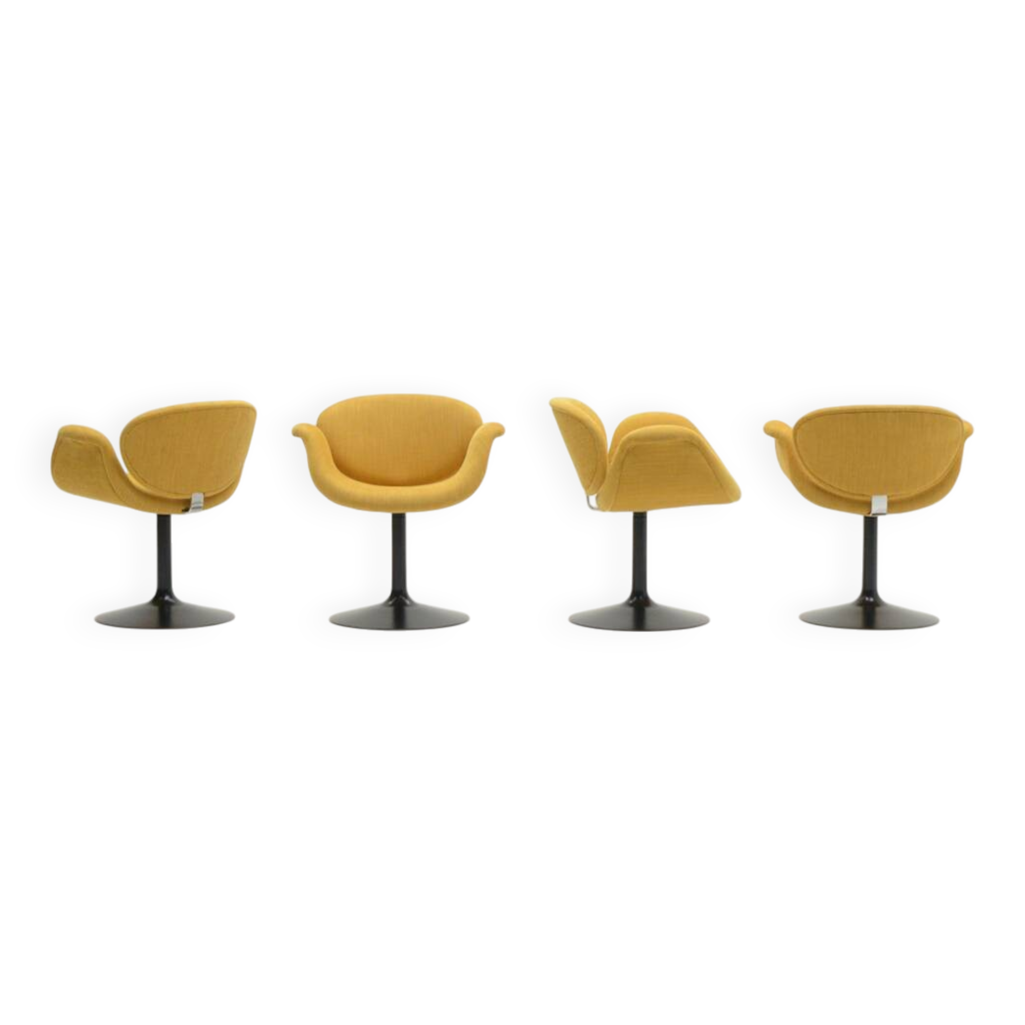 Set  little Tulip chairs by Pierre Paulin for Artifort, 1960s Netherlands.