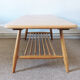 Mid century Ercol coffee table with magazine rack, 1960s