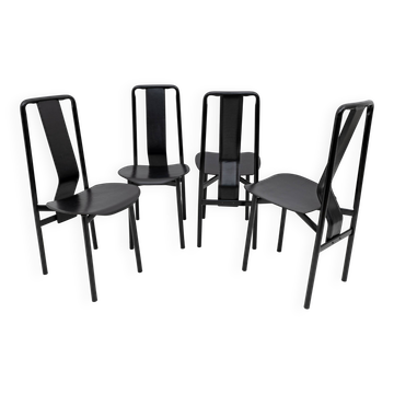 Chaises Irma Design d'Achille Castiglioni pour Zanotta, années 1970, ensemble de quatre