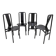Irma Design Chairs by Achille Castiglioni for Zanotta, 1970s, Set of four