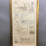 Decorative Collection Of C18th Sketches