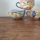 4 tasses en barbotine