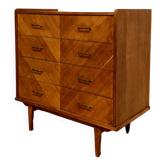 Vintage chest of drawers bobbin feet
