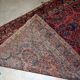 Handmade antique Persian Sarouk rug 94cm x 167cm 1910s
