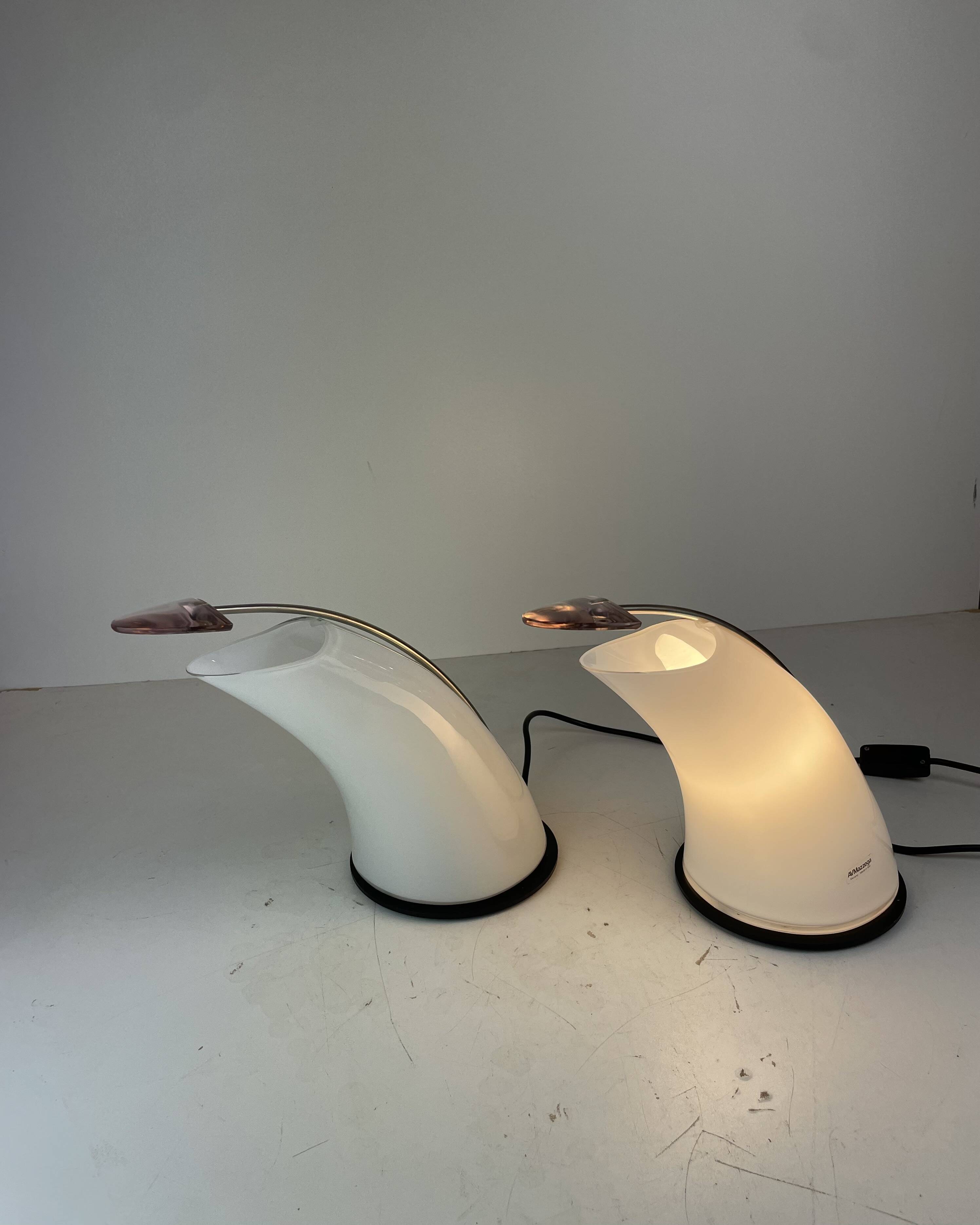 Post-Modern Table Lamp by AV Mazzega, Italy, 1980s