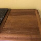 Art deco line-up in 1940s solid oak