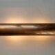 Very rare copper wall lamp, Art Deco, 1930s