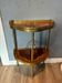 Table console de style français demi-lune vintage