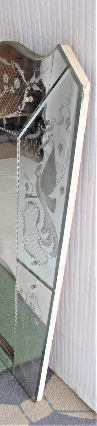 Very large Venetian mirror 180x100cm
