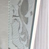 Very large Venetian mirror 180x100cm