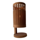 Lampe de table en lamelle de pin, Suède 1970