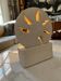 Lamp in stone of the Gard carved 1970