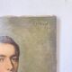 Portraits de jeunes gens huile sur toile signée 1914