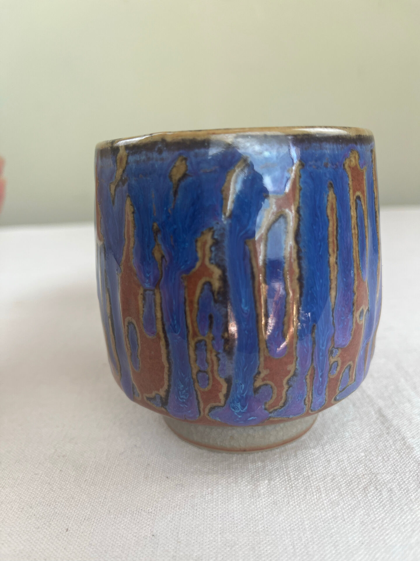 Handcrafted stoneware mug