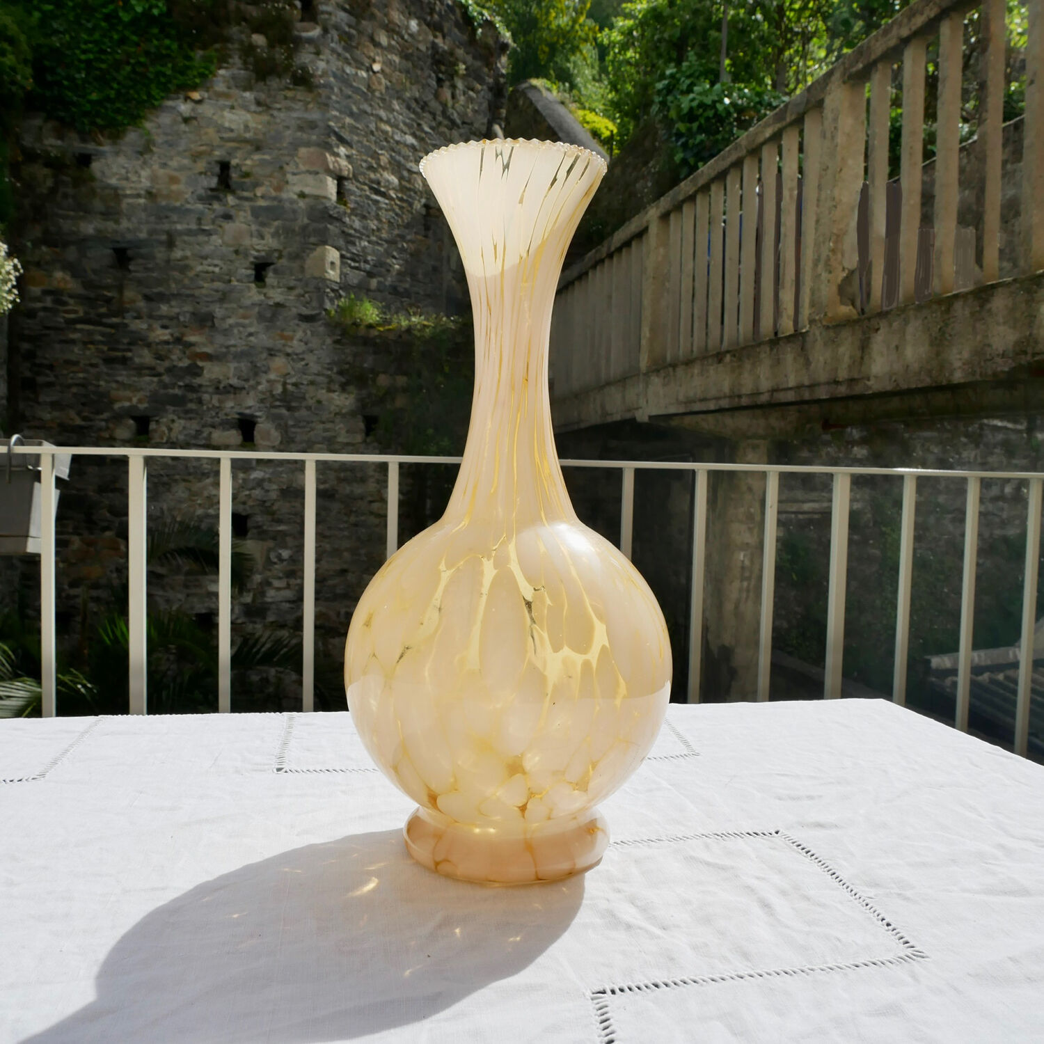 Vase en verre de clichy