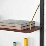 Teak shelving unit, Danish design, 1960s, production: Denmark