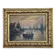 French school oil on canvas important gilded frame early 20th century