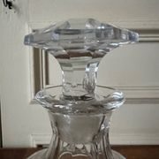 Baccarat crystal whisky decanter, perfection model