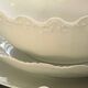 Prestigious 62-piece dinnerware set in vintage 70's Limoges white porcelain by Raynaud