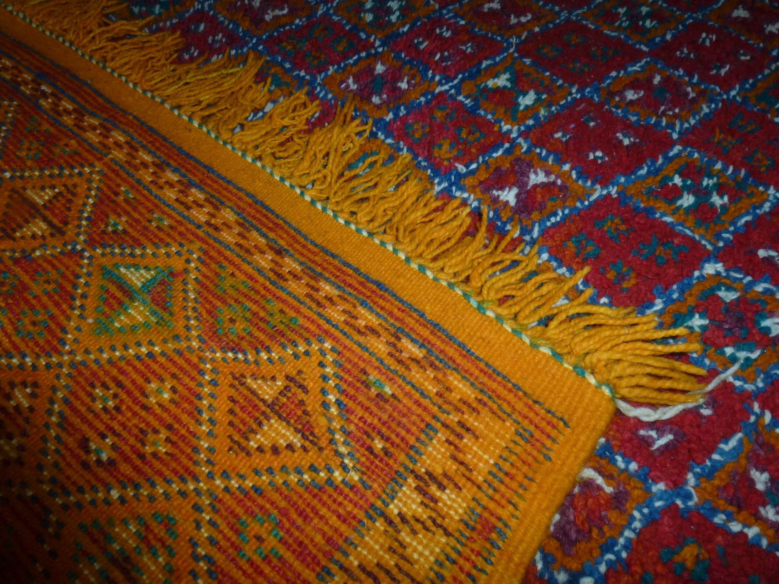 Berber carpet in wool 60
