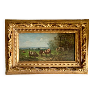 Tableau « paysage de campagne «