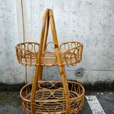 Vintage rattan wheels