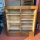 Double filing cabinet with vintage curtain from the 40/50 period