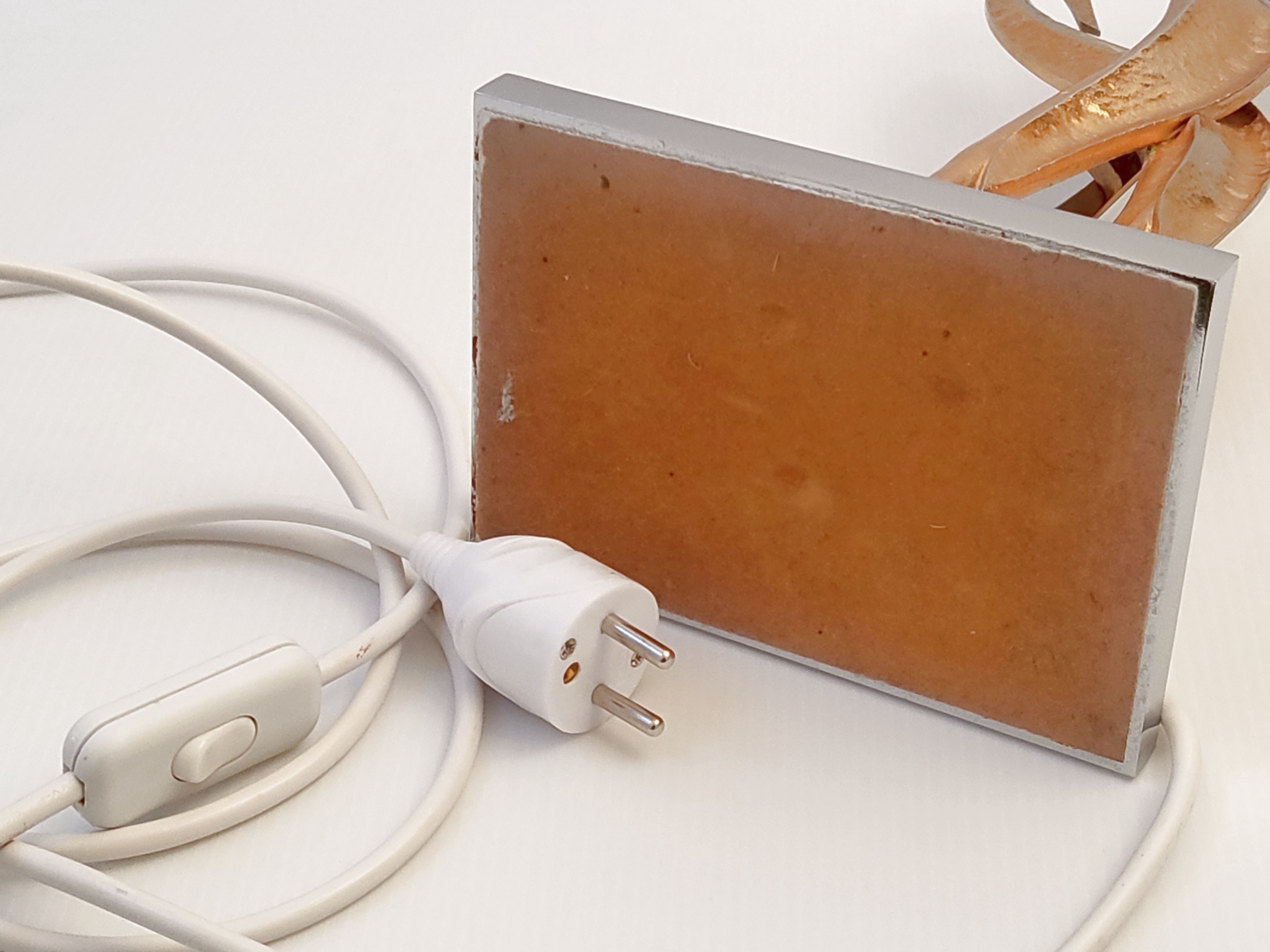 Vintage heron lamp 1970