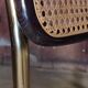 Lot de 4 chaises pied doré B32 Marcel Breuer