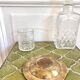 Cloisonné brass ashtray with star decoration