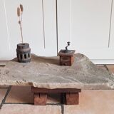 Natural stone coffee table