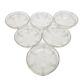 Vintage Art Deco dessert plates, 1930s, set of 6