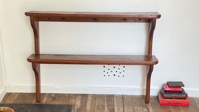 VINTAGE Solid Oak SHELF