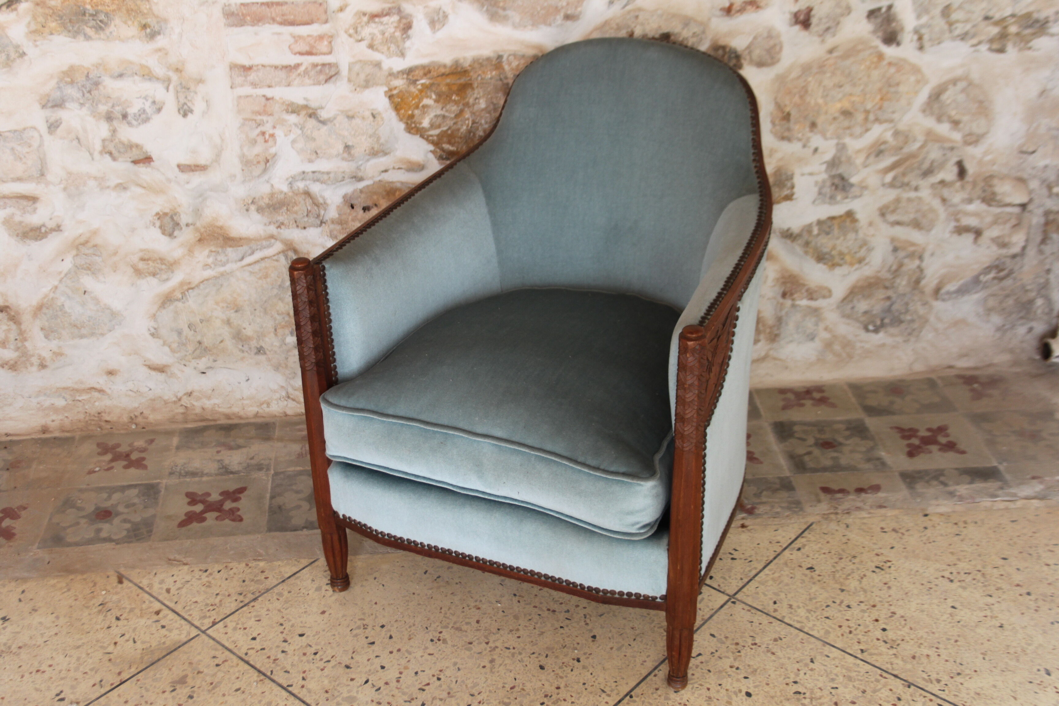 Art déco armchair years 30