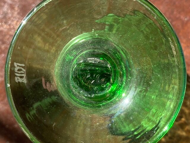 Set of 6 glasses of Biot